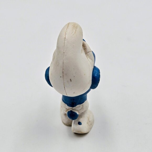 Vintage Smurf Lot Peyo Schleich W. Germany Figurines Lot Of 3 Read - Picture 6 of 16